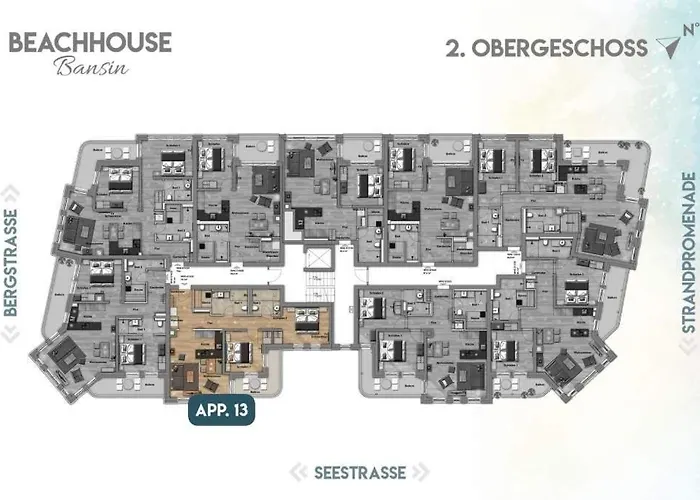 Beachhouse Bansin App 13 * Heringsdorf (Usedom)